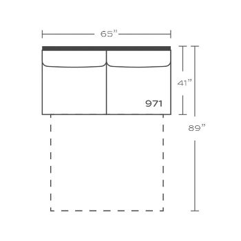Picture of Sylvie Serenity Large Armless