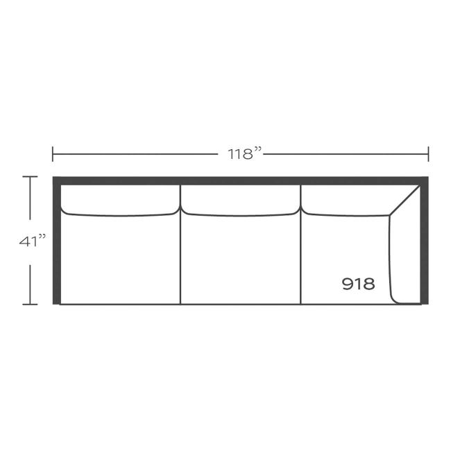 Picture of Sylvie Serenity Right Seated Ends