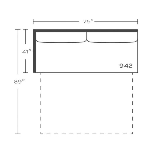 Picture of Sylvie Serenity Right Seated Ends