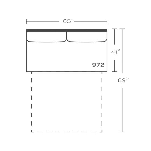Picture of Sylvie Slip Serenity Large Armless