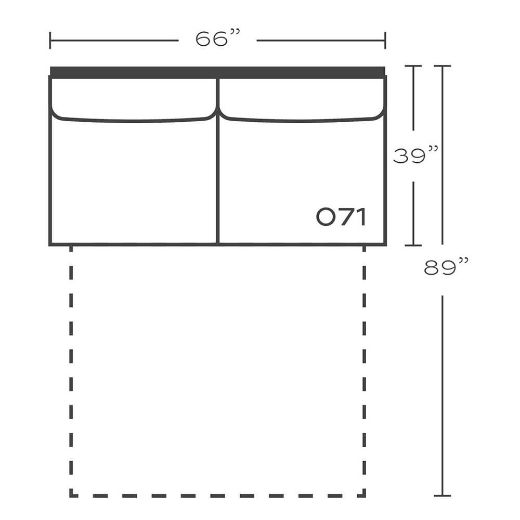 Picture of Comfort and Craft Large Armless