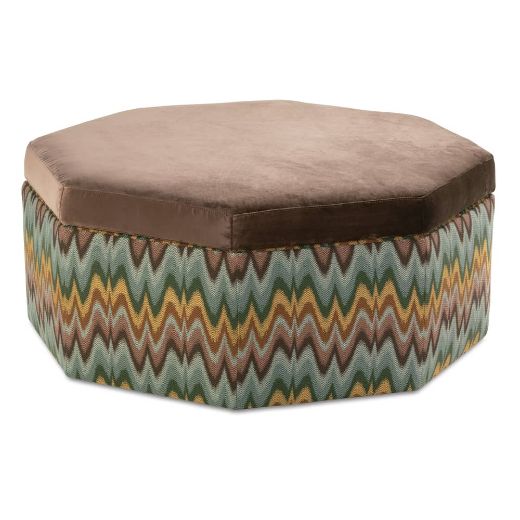 Picture of Othello 40" Octagon Storage Ottoman