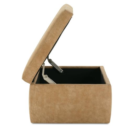 Picture of Remy 45" x 28" Rectangle Leather Storage Ottoman