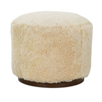 Picture of Shearling Leather Rocco Ottoman