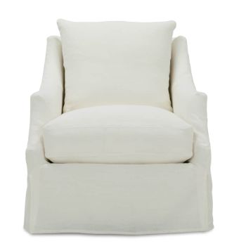 Picture of Kara Slipcovered Swivel Chair w/ Glider Option