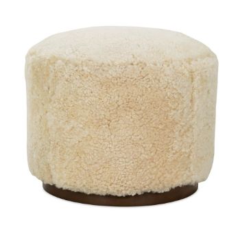 Picture of Shearling Leather Rocco Ottoman