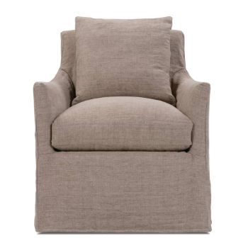 Picture of Ingrid Slipcovered Swivel Chair w/ Glider Option